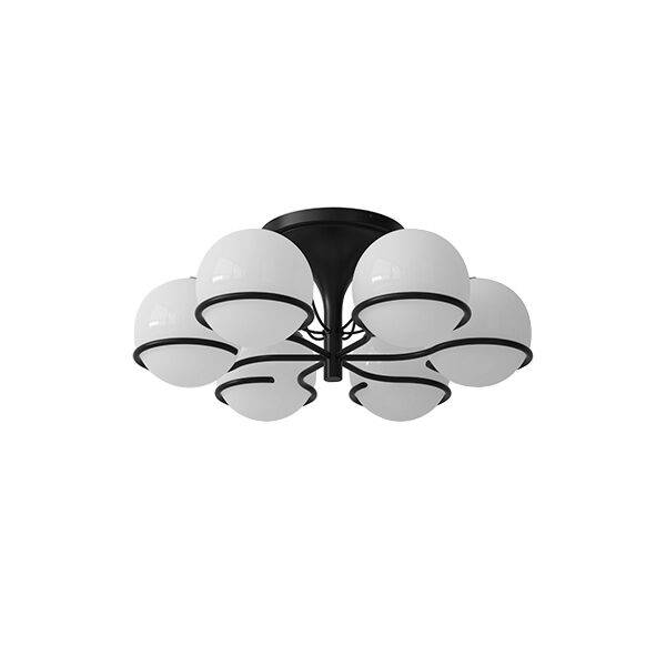 Model 2042/6 Taklampa Svart