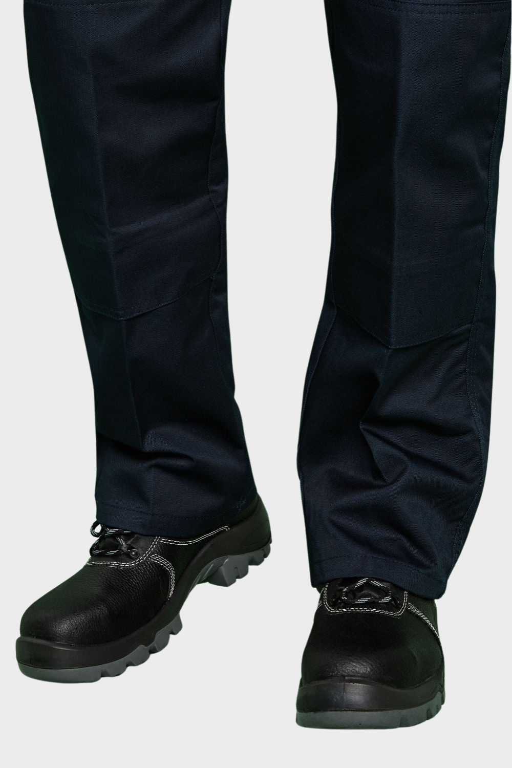 Delta Plus Panoply Black Leather Safety Boots Colour: Black, Shoe Size: Size 41 (Size 41)