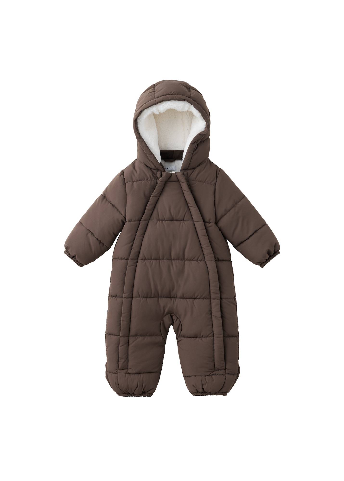 MANGO KIDS Overall 'Roma'  brun-meleret