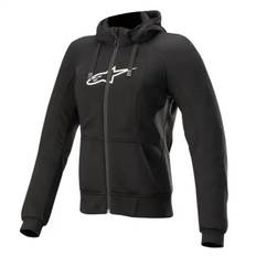 Alpinestars MC Hoodie Til Kvinde Stella Chrome Sport Sort L