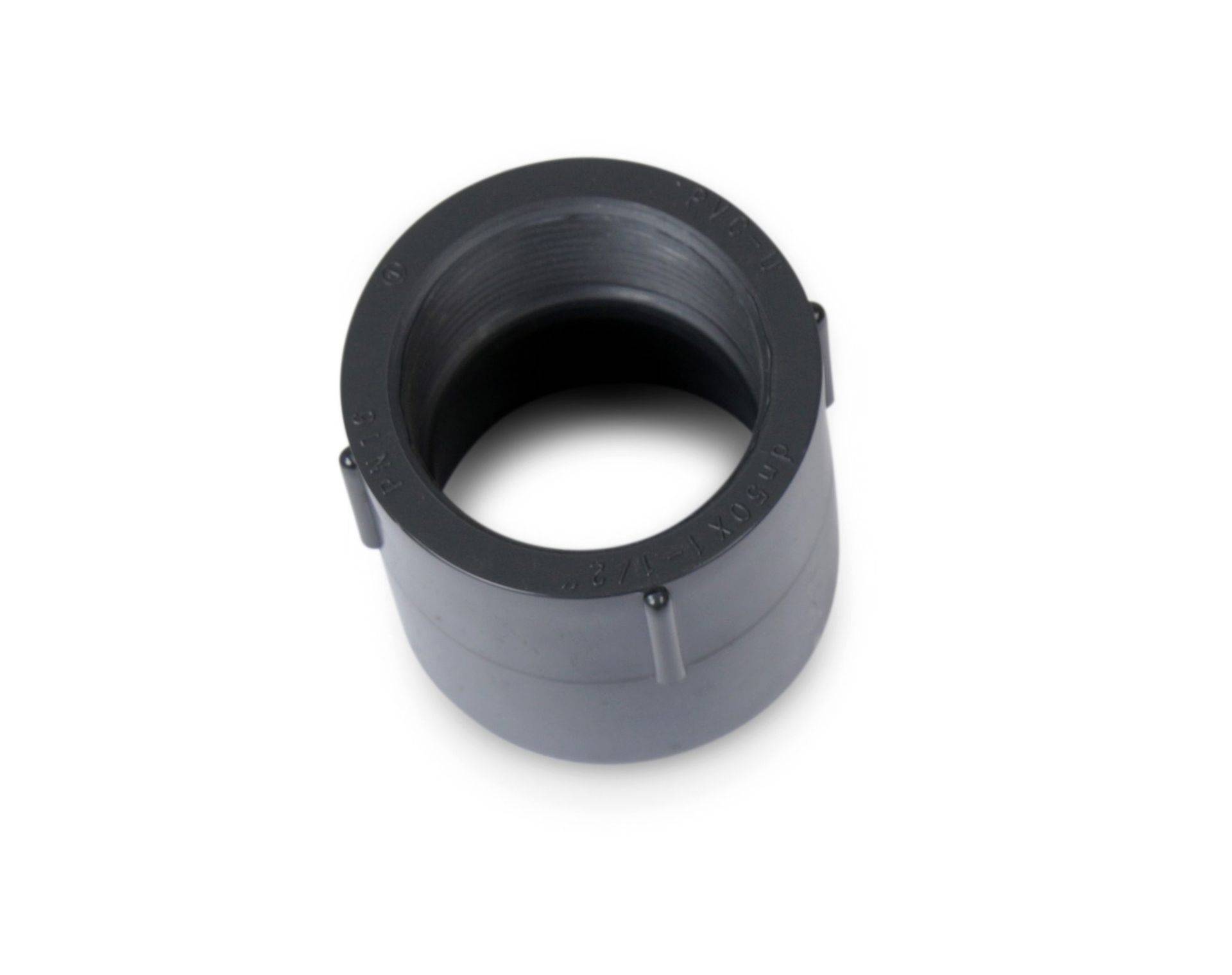 Adapter Hona 50mm gänga - Rör & rördelar Grå Plast