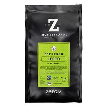 Kaffe Zoégas Certo Espresso Hela Bönor 500g