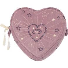 Maanesten Heart Makeup Bag Purple Theatre Magic Dam Stl. - Necessärer Från Magasin - Multicolor (Width 18 cm, height 17 cm, Depth 5 cm)