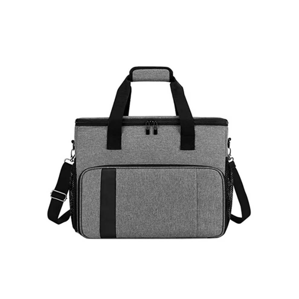 Game Console Bag for PS5 Controller Travel Carrying Case Storage Backpack Hard Shell Protective Handbag Multiple Pockets