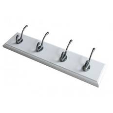 Kroklist Boxvik Vit, 4 krokar 50x12cm