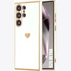 Coque - Samsung - Galaxy S25 Ultra - Silicone - Antichoc - Souple - Blanc