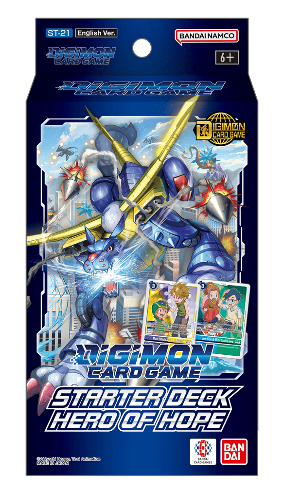 Digimon Card Game - Starter Deck Display ST21 Hero Of Hope (8 Decks)