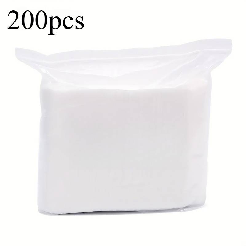 TEMU 200pcs Dry Mop Refills, Non-woven Electrostatic Dust Wipes, Disposable Floor Cleaning Cloths For Home, Bathroom, Kitchen, Bedroom