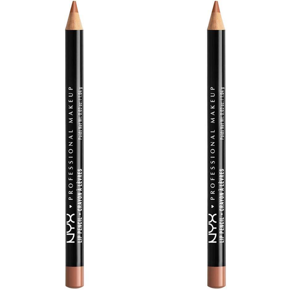 2st NYX Professional Makeup Slim Lip Pencil Soft Brown - 1 g