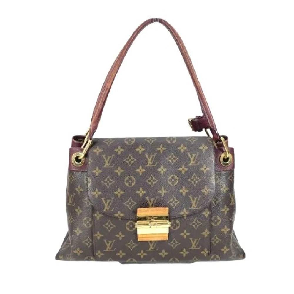 Louis Vuitton Vintage Pre-owned Monogram Canvas Skuldertaske - Vintage - Dame - Brun - ONE SIZE - Uld