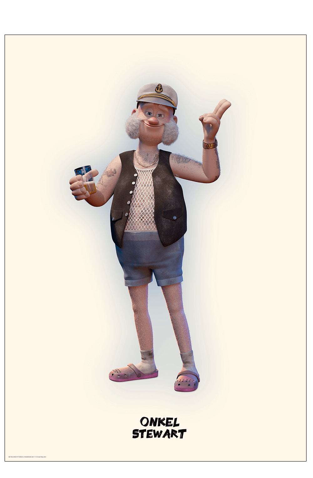 Onkel Stewart 2. Lys A3 (29,7x42 cm)