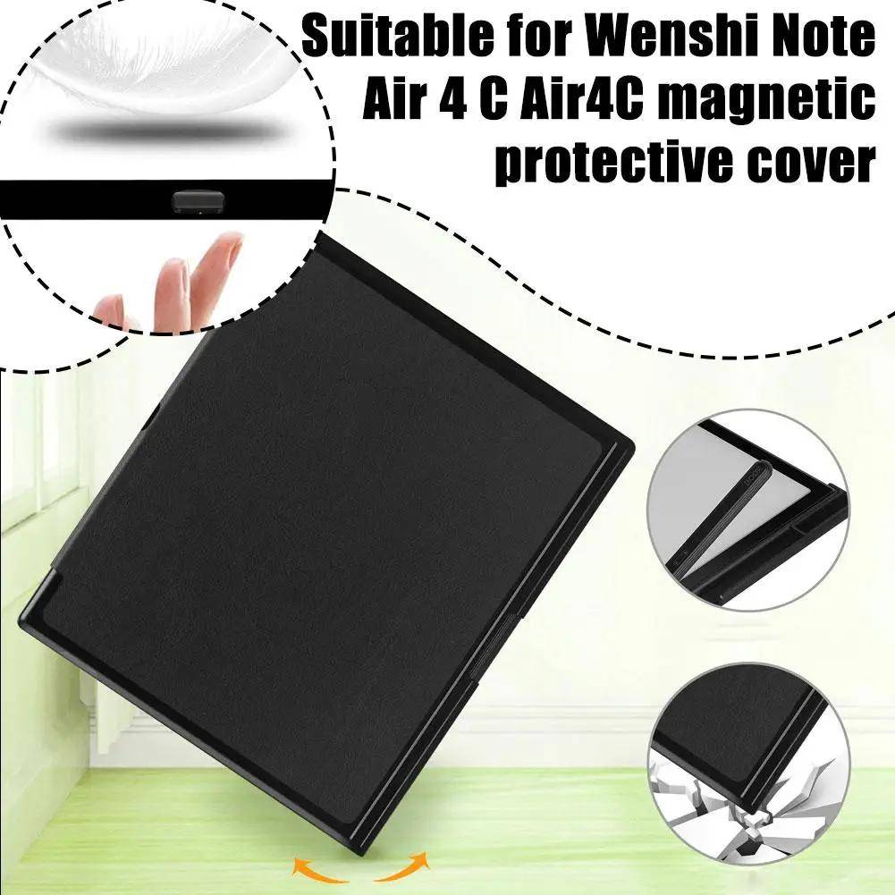 För Onyx Boox Note Air 4 3 C 10,3  E-bok Handhållen Fodral Magnetiskt Skydd 360 Graders Roterande Funda För Boox Note Air 4C 3C svart