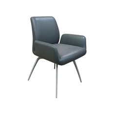 Hjort Knudsen - 8 stk. 9059 spisebordsstol med indstillelig ryg - Semianilin læder - Outlet