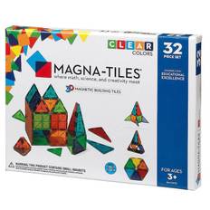 Magna-Tiles Clear colors 32 Bitar
