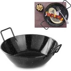 Emaljerad paellaskål, djup diameter. 170x(H)40mm Hendi 622827