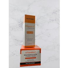 Pakke med Neutriherbs Vitamin C(15%) Serum 30ml + Vitamin C Brightening & Glow Boosting Cream 50 g