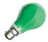 Standard Farvede grøn 40W B22 glødepære