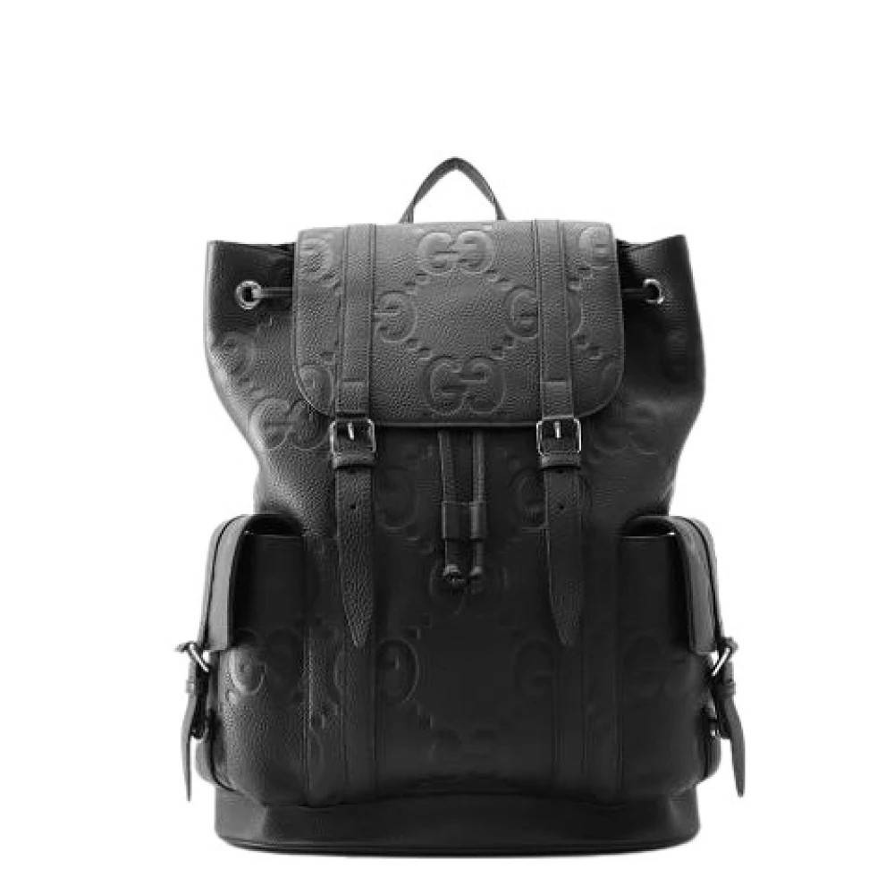 Gucci Vintage Pre-owned Vintage Rygsæk - Vintage - Herre - Sort - ONE SIZE - Læder