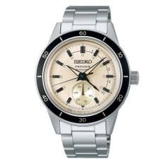 Seiko Presage Style 60s Automatic Ivory Dial Stainless Steel Bracelet Men's Watch SSA447J1