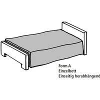 Överkast och kuddfodral i patchworkdesign av bomull, Brun, Storlek 873 (för enkelsäng, 140x210 cm) - 873 (für Einzelbett, 140x210 cm)