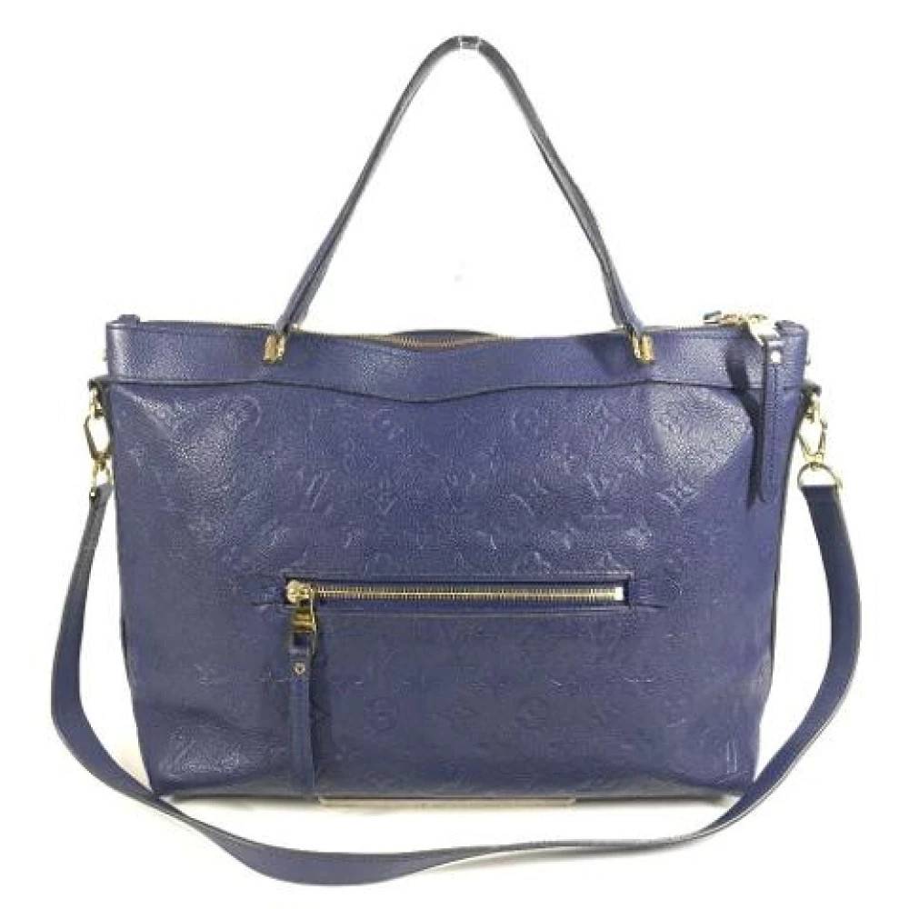 Louis Vuitton Vintage Pre-owned Monogram Empreinte Tote Bag - Vintage - Dame - Lilla - ONE SIZE - Uld