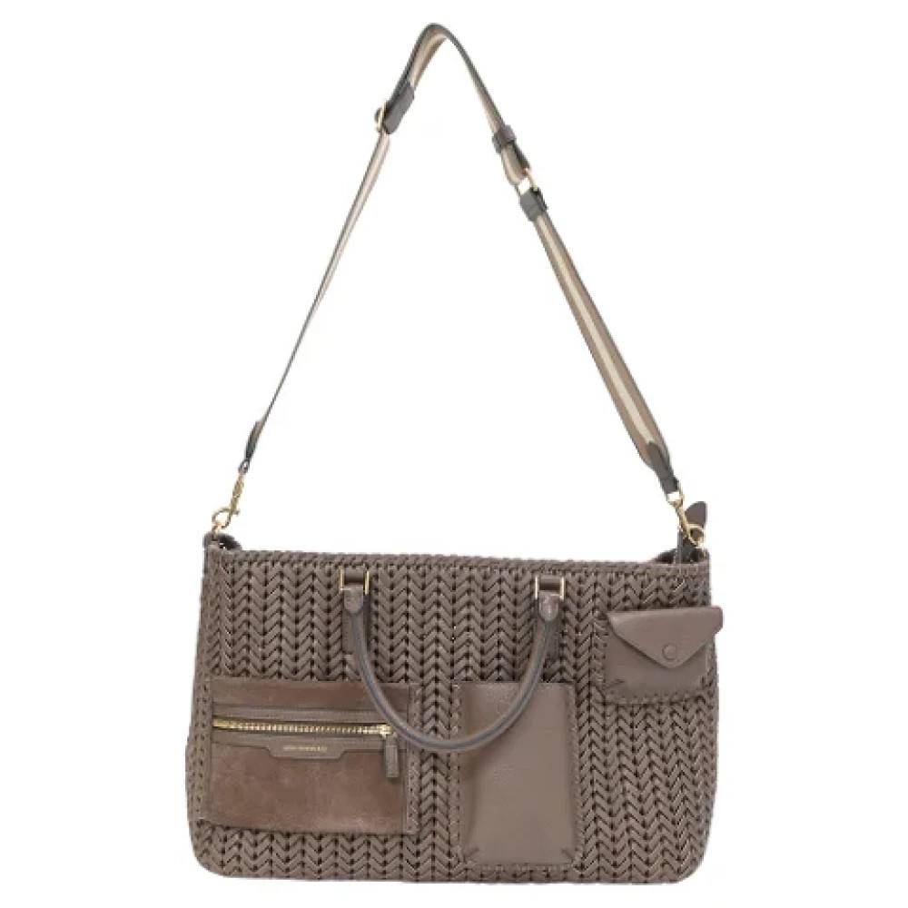Anya Hindmarch Pre-owned - Pre-owned Laeder handvskor Vintage - Dam - ONE Size - Mocka
