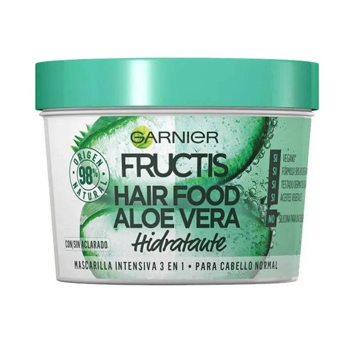 Garnier Fructis Hair Food Maschera idratante all'aloe vera 390 ml — Maschera capelli