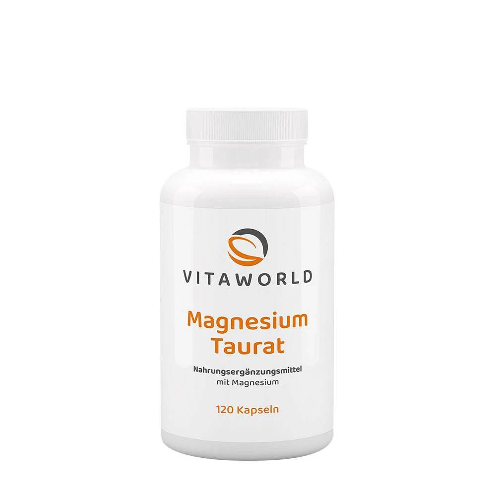 Vitaworld - Magnesium Taurat 120 Kapsler