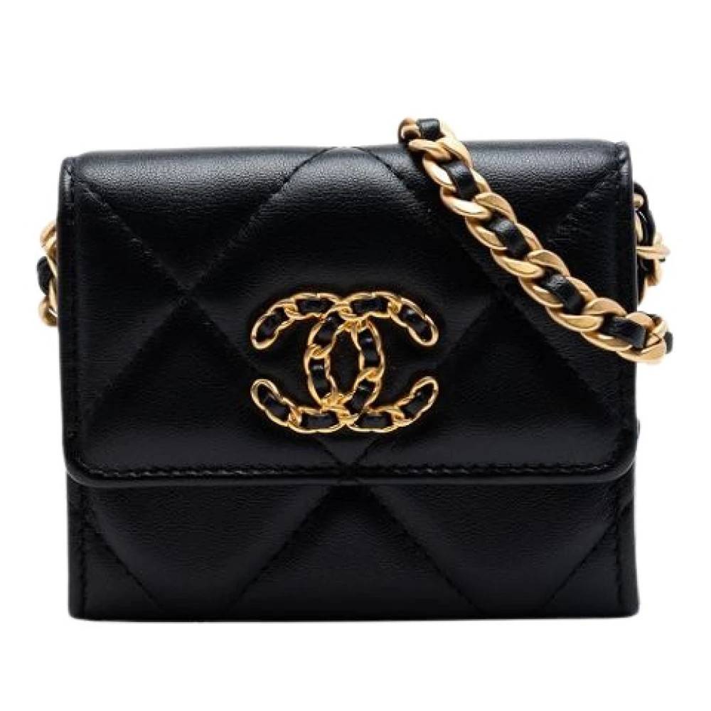 Chanel Vintage Pre-owned Quilted Flap Crossbody Bag - Vintage - Dame - Sort - ONE SIZE - Uld