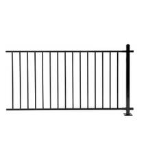 Skotte Garden Klassisk Stålstaket Klassisk 180X90 Svart -