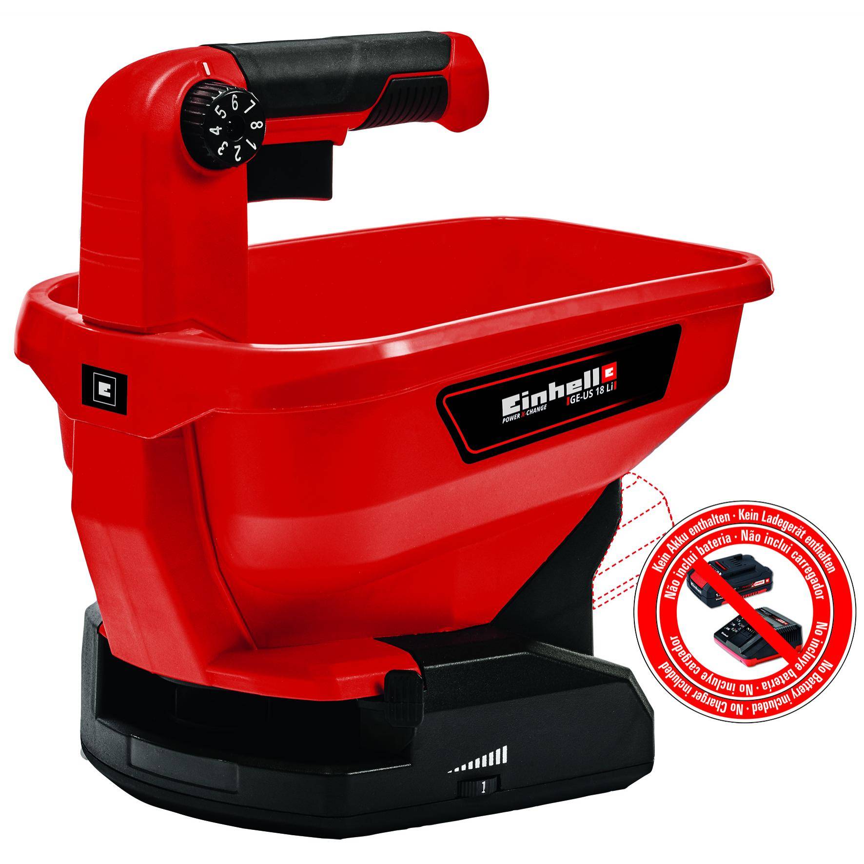 Einhell Gødning & Saltspreder 3,3L Solo 18V - GE-US 18