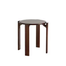 HAY - Rey Stool REY22, Umber water-based lacquered beech - Taburetter - Bruno Rey - Brun - Træ