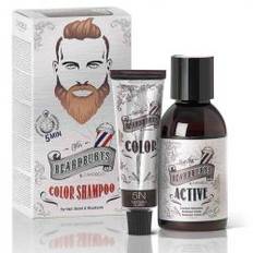Beardburys Color Shampoo for Hair & Beard Light Brown 5N