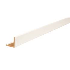 Hj&#248;rneliste fleksibel hvid - 35 x 35 x 2400 mm (På lager i butik)