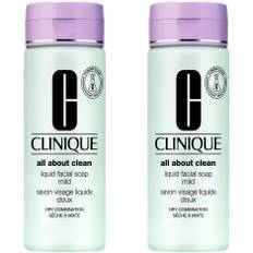 2st Clinique All About Clean Liquid Facial Soap Mild Dry Combination Skin - 200 ml