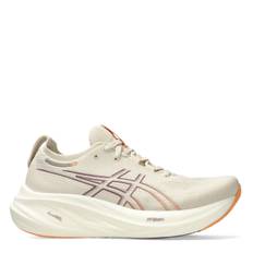 Asics Gel-Nimbus 26 Running Shoe Womens - Oatmeal/Orange
