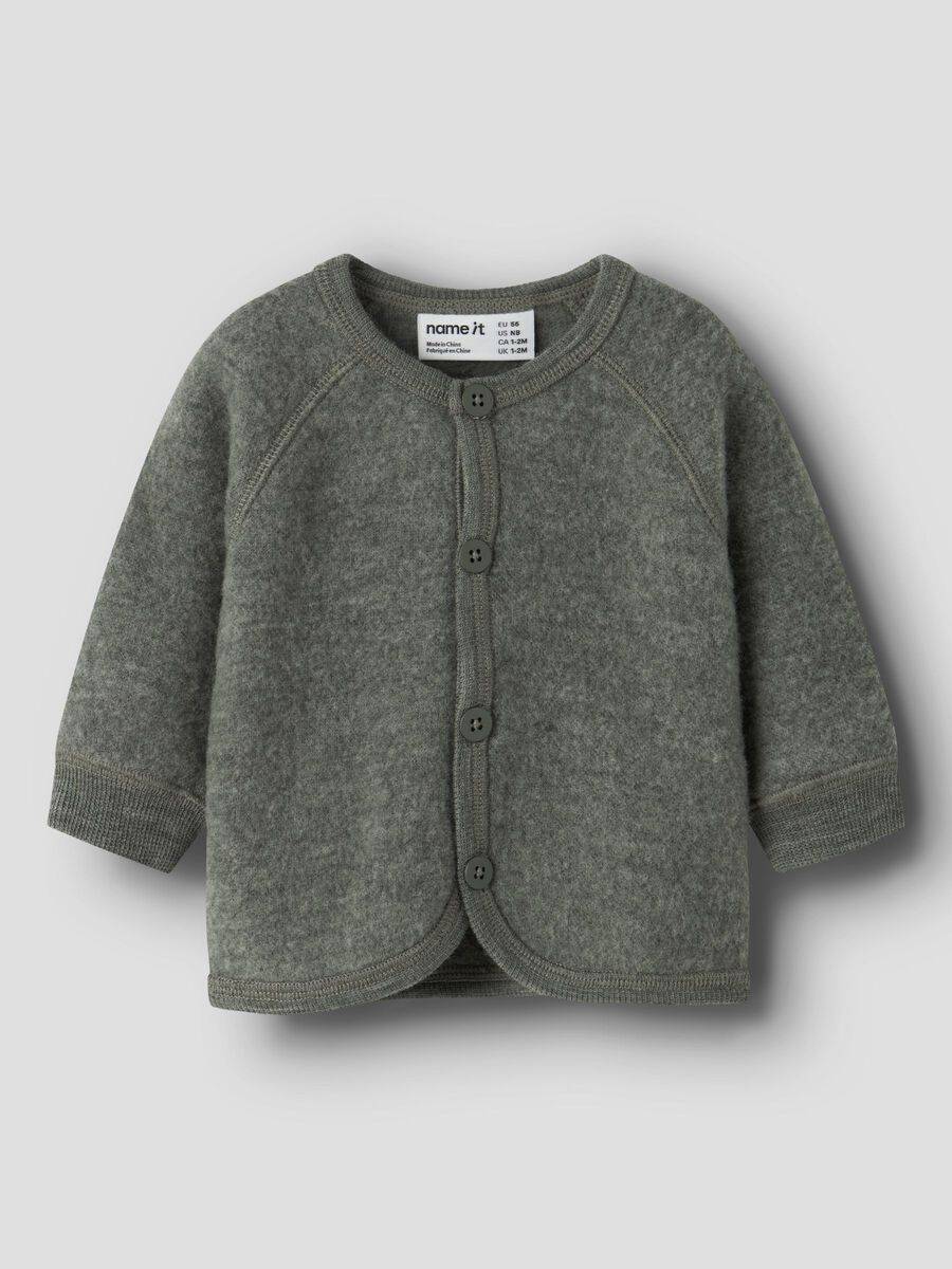 Merinould Strikket Cardigan