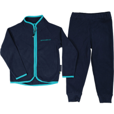 Geggamoja Fleece Set Kläder Navy - 146/152