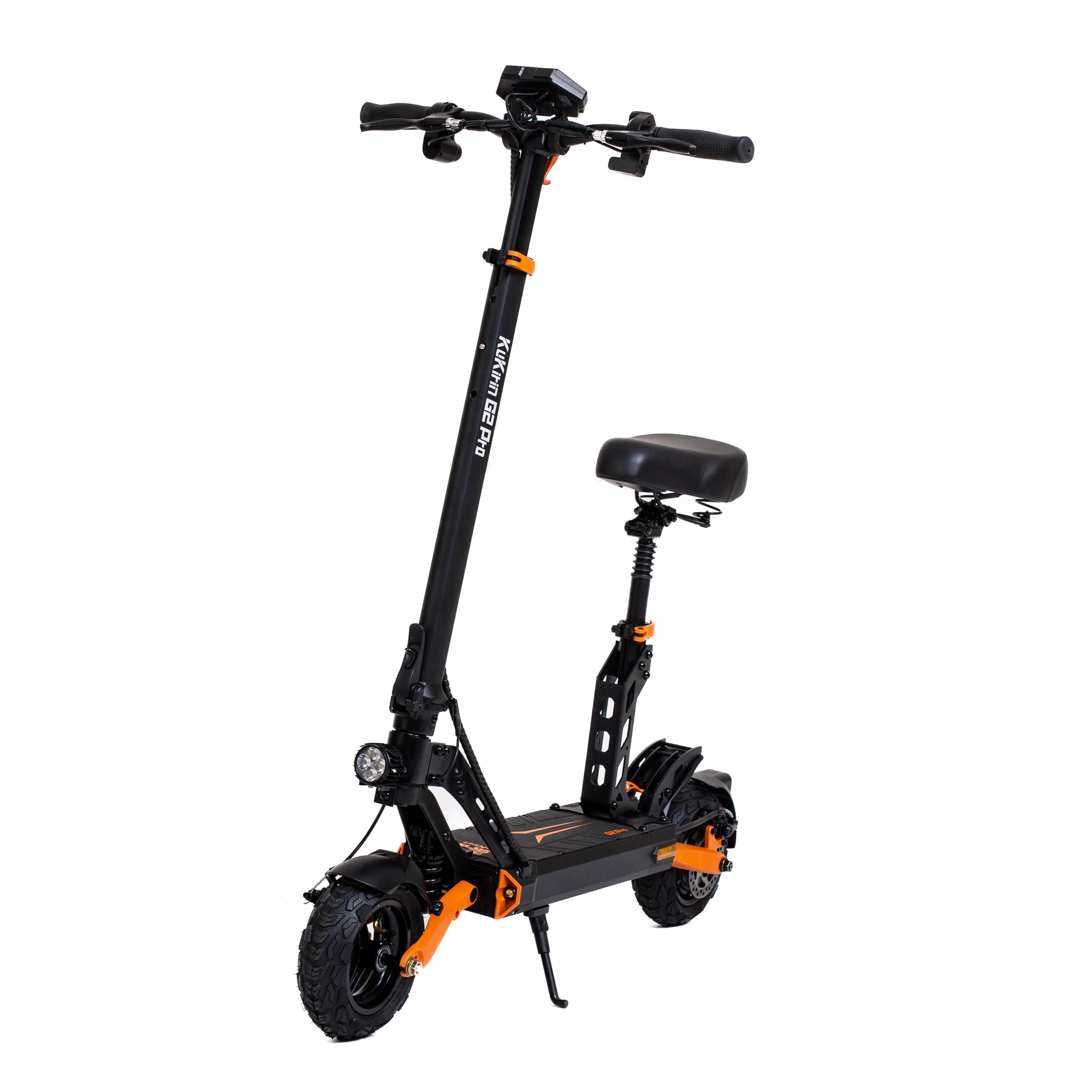 KuKirin G2 Pro Outdoor Multi Terrain Electric Scooter With Seat 500W Motor 48V15.6Ah Battery 9 Inch Vacuum Tires City Commuting Adult Electic Scooter 3