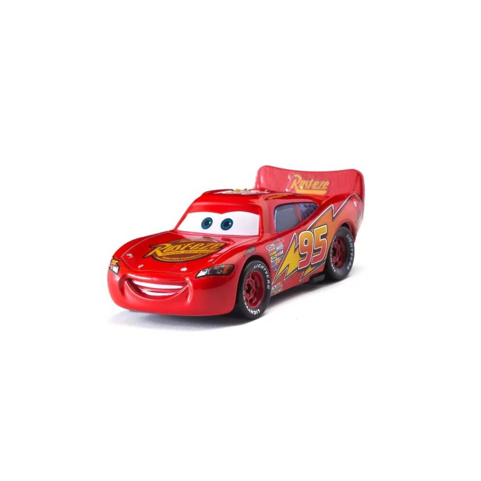 Disney Pixar Biler Lightning McQueen Legeringsmetal Pull Back Modelbil1:55 Støbt Jackson Storm Køretøj Legetøjsbil Børnefødselsdagsgave01