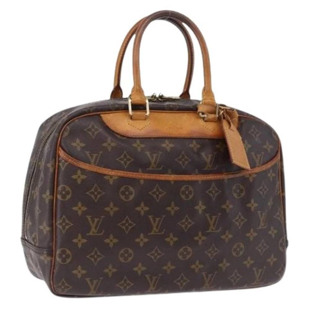 Louis Vuitton Vintage Pre-owned Vintage Monogram Håndtaske - Vintage - Dame - Brun - ONE SIZE - Læder