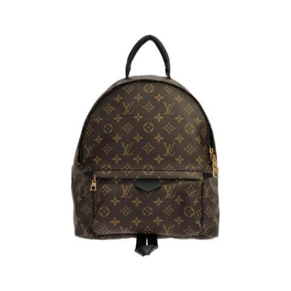Louis Vuitton Vintage Pre-owned Palm Springs Monogram Rygsæk - Vintage - Dame - Brun - ONE SIZE - Uld