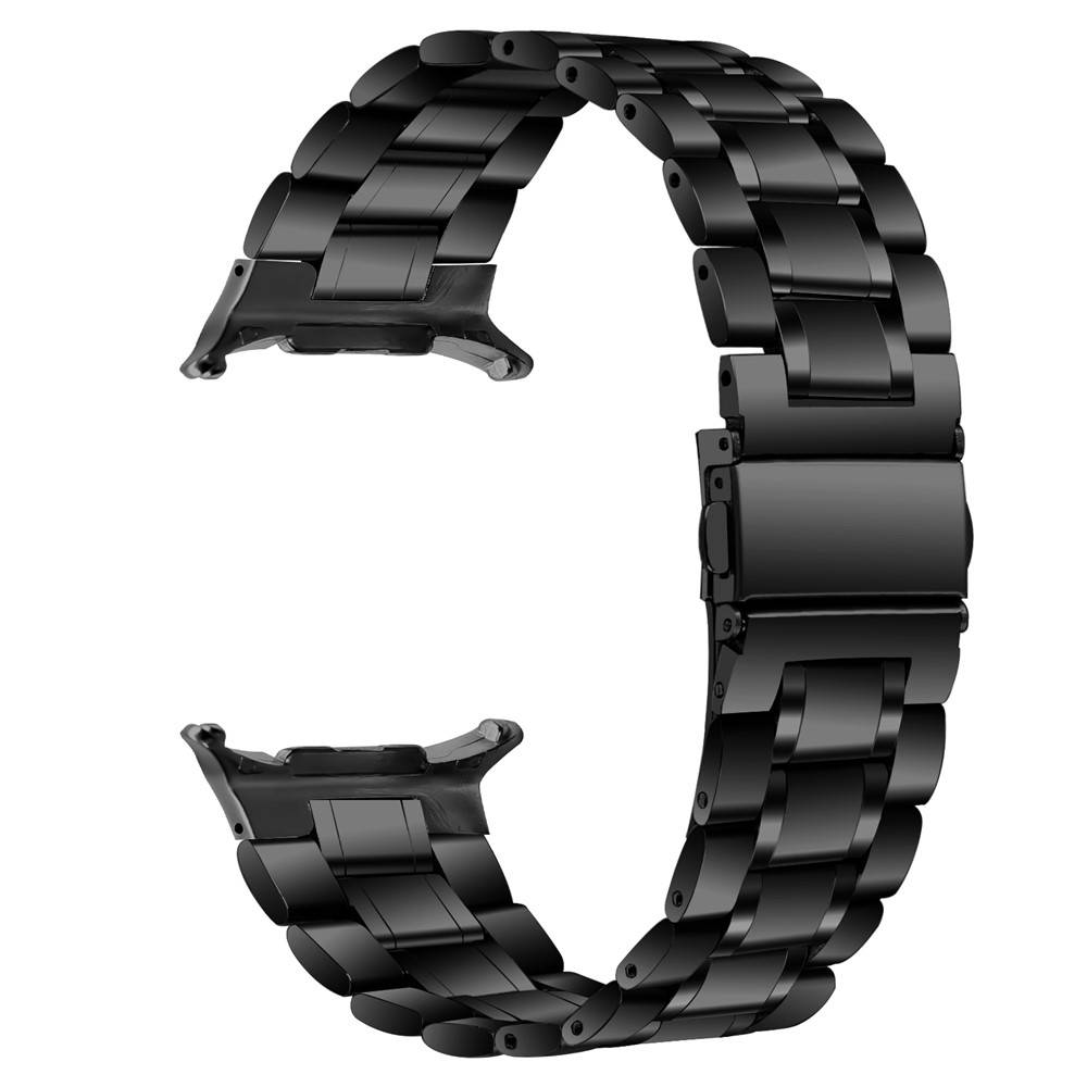 Samsung Galaxy Watch8 44/40 / 8 Classic 46mm - Urrem i rustfrit stål - til håndled 139mm-210mm - Sort