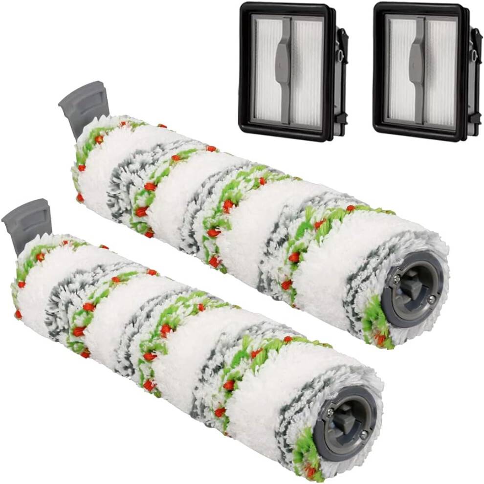 Børstevalse til Bissell CrossWave X7 Pet Pro 2955N, 3479N Multi-Surface All-in-One våd-/tørstøvsuger og filter (Green Pet)