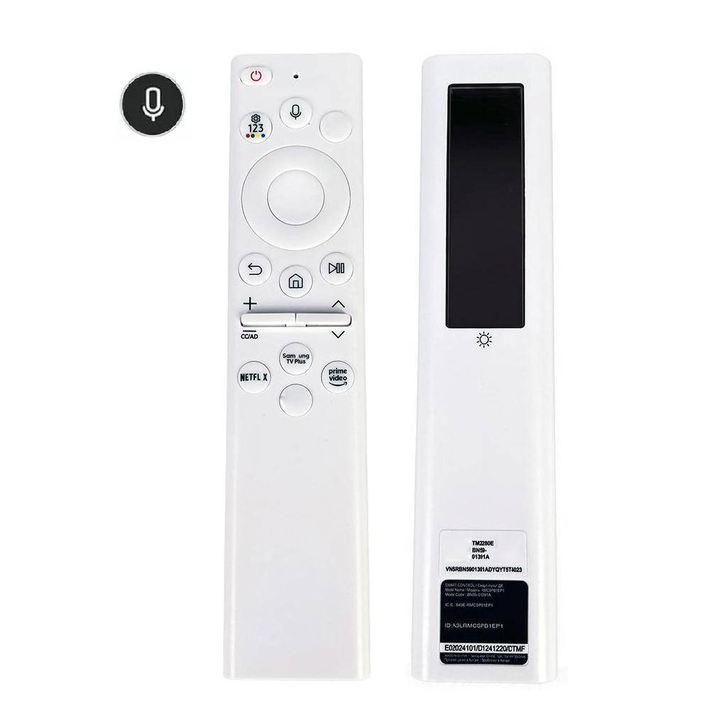 New BN59-01391A Remote Control Replace For Samsung Solar Cell Charging Voice TV QN43LS01BAFXZC QN50LS03BAFXZC QN75LS03BAFXZC