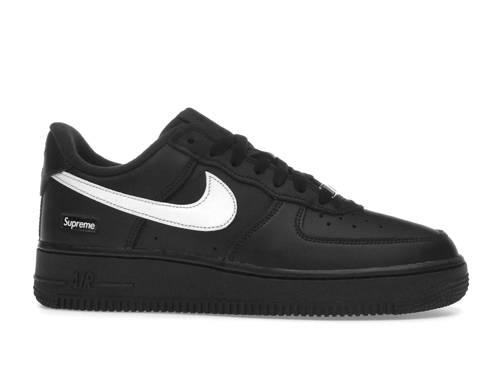 Nike Air Force 1 Low Supreme Black White - 43 / Standard