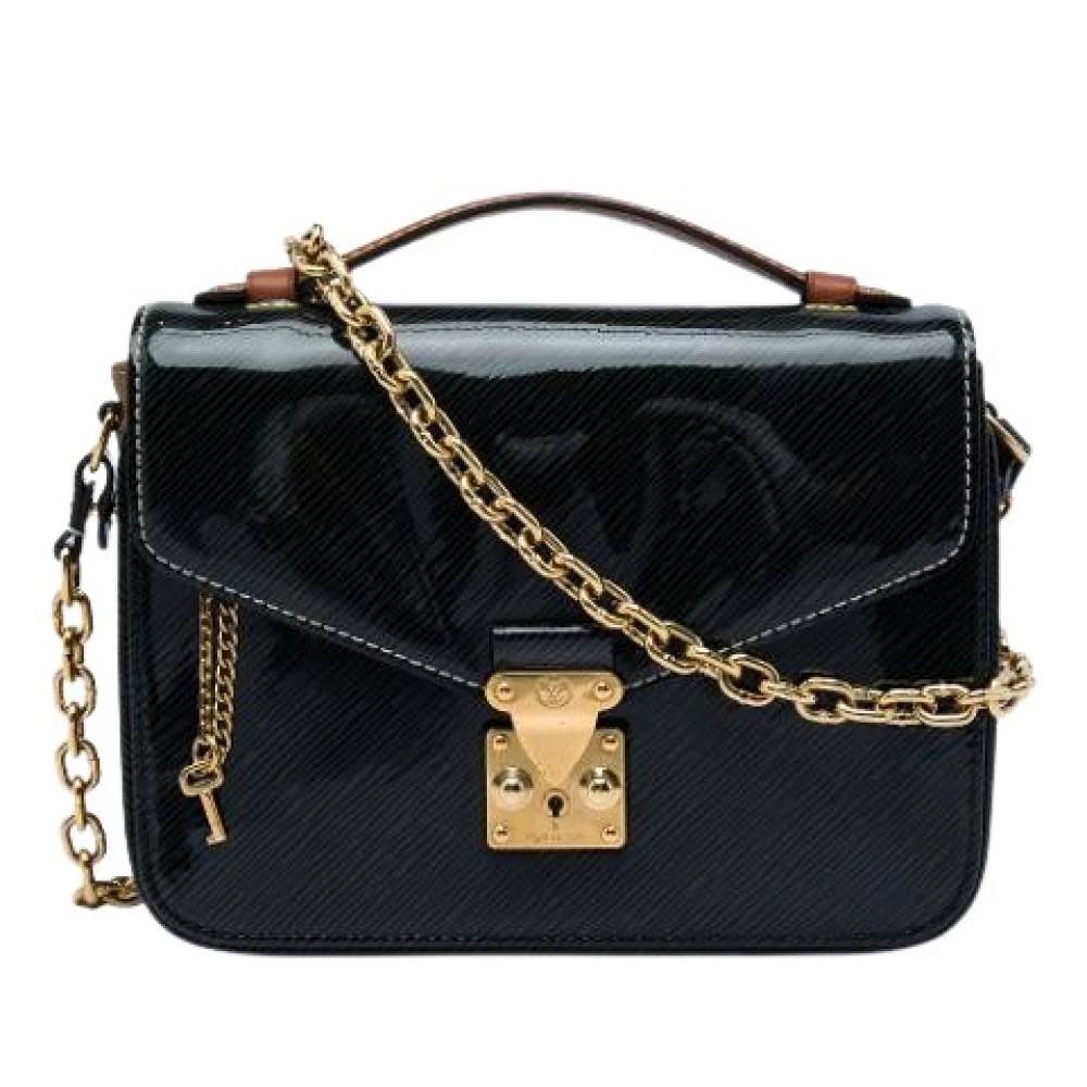 Louis Vuitton Vintage Pre-owned Mini Pochette Metis - Vintage - Dame - Sort - ONE SIZE - Uld