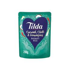 Tilda Coconut, Chili & Lemongrass Basmati Rice 250 g. - Basmatiris