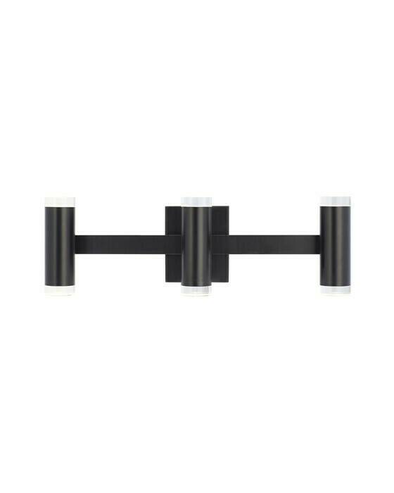 Dobson II 3-Light Bath Light Matte Black