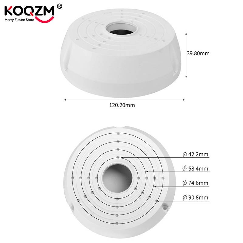 CCTV Camera Junction Box Cable Deep Base For Dome/IP Camera Waterproof Mount Bracket Hidden Wire Camera Stand